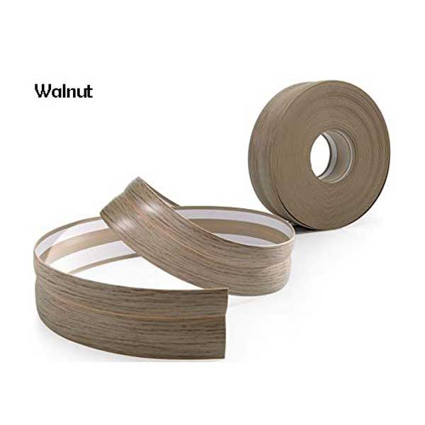 PVC Flexible Skirting Board Strip 25m Long Self Adhesive For Floor Wall Joint