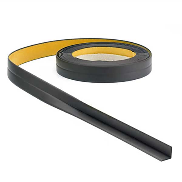 PVC Trim Skirting Board Flexible Self-Adhesive 5m Long